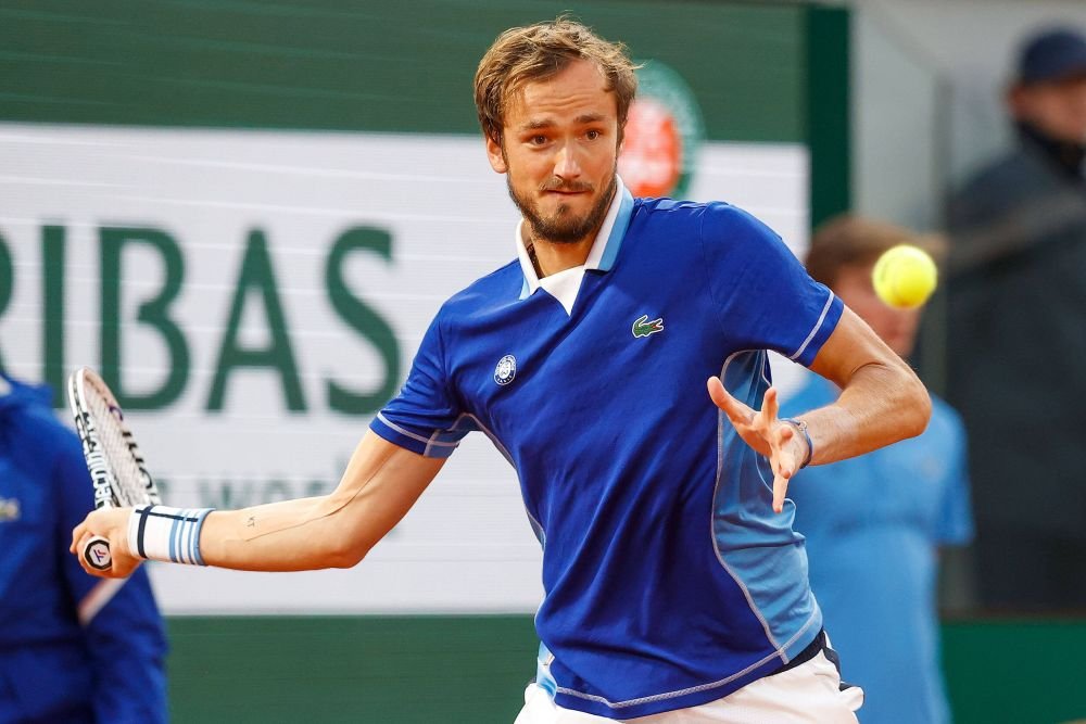 Ce a făcut Daniil Medvedev, număr 1 ATP și interzis la Wimbledon, în timpul finalei dintre Djokovic și Kyrgios _23