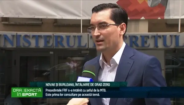 Răzvan Burleanu, prima reacție oficială despre ordinul care a aruncat în aer sportul românesc: "Nu se poate implementa"