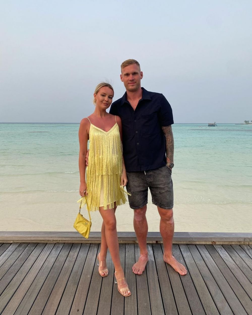 Noul transfer al lui FCSB are o parteneră superbă. Mesajul postat de iubita lui Joonas Tamm_19