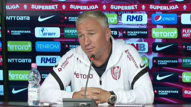 Antrenorul Slaviei Praga, reacție dură la adresa lui CFR Cluj: &bdquo;Nu este interesantă. Are același antrenor&rdquo;