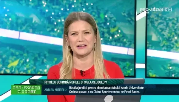Adrian Mititelu, în direct la emisiunea Ora Exactă în Sport