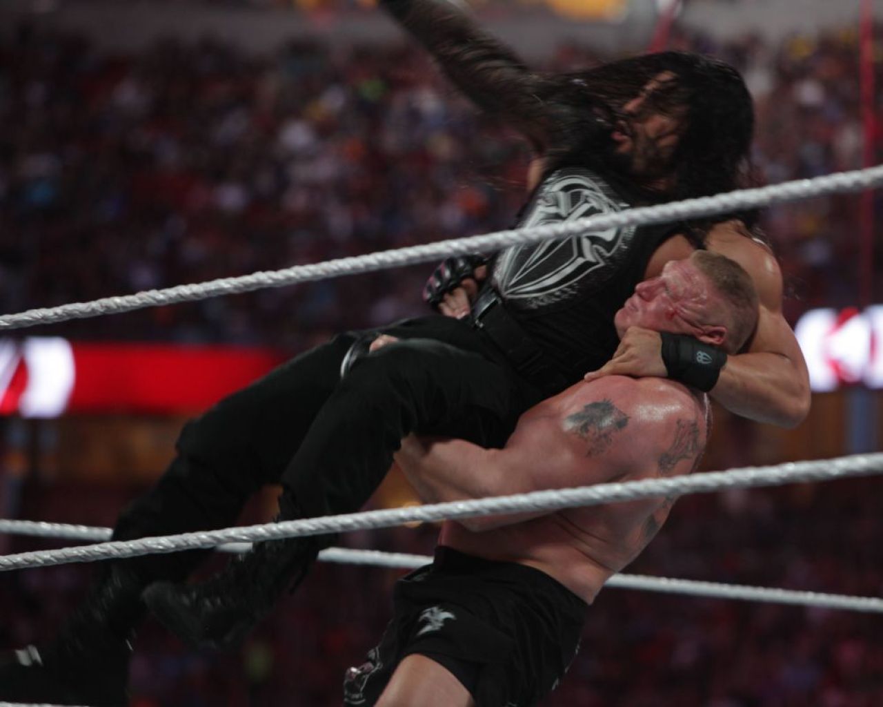 WWE | Fostul campion care înainte de wrestling mulgea vacile. Povestea impresionantă a lui Brock Lesnar_12