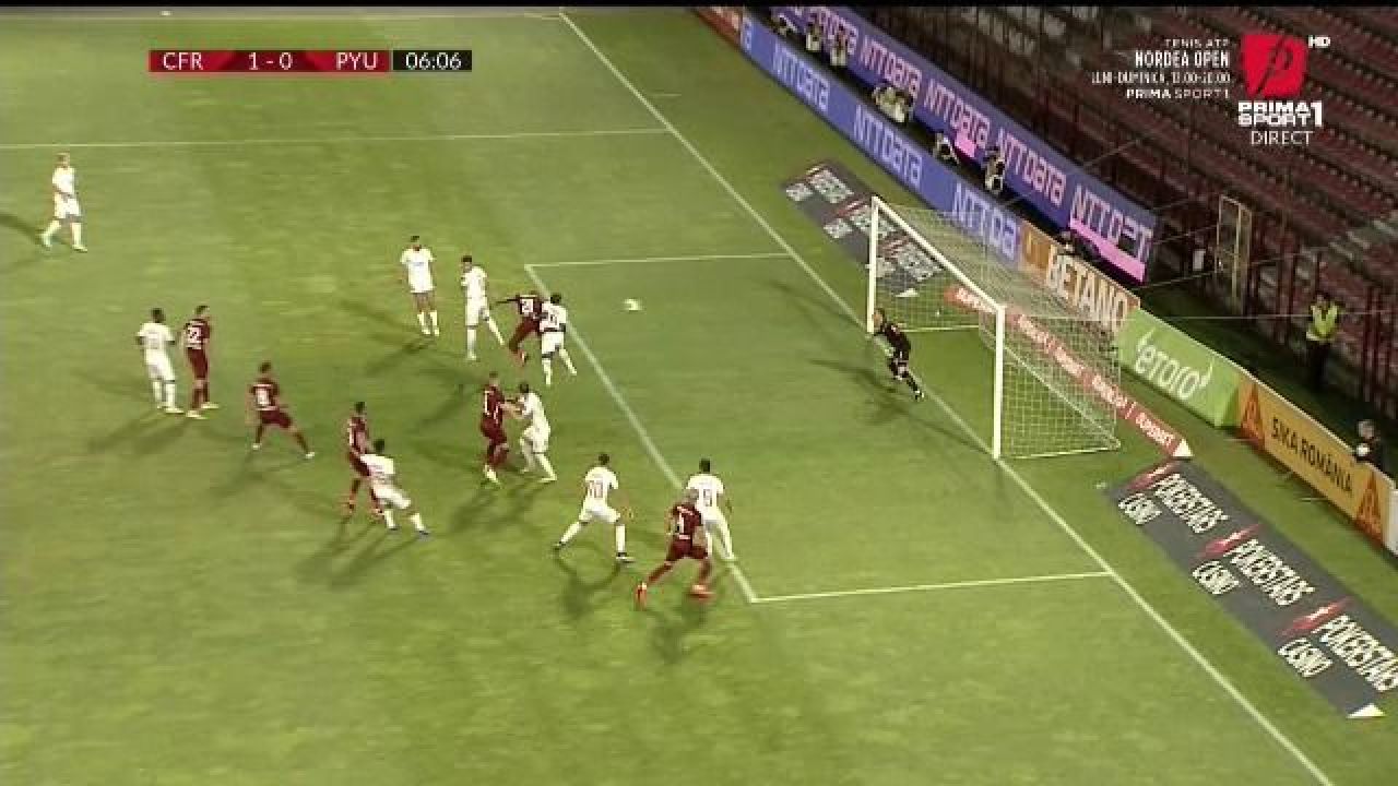 CFR Cluj a pus-o la punct pe Pyunik Erevan în prima repriză! Statisticile din primele 45 de minute_16