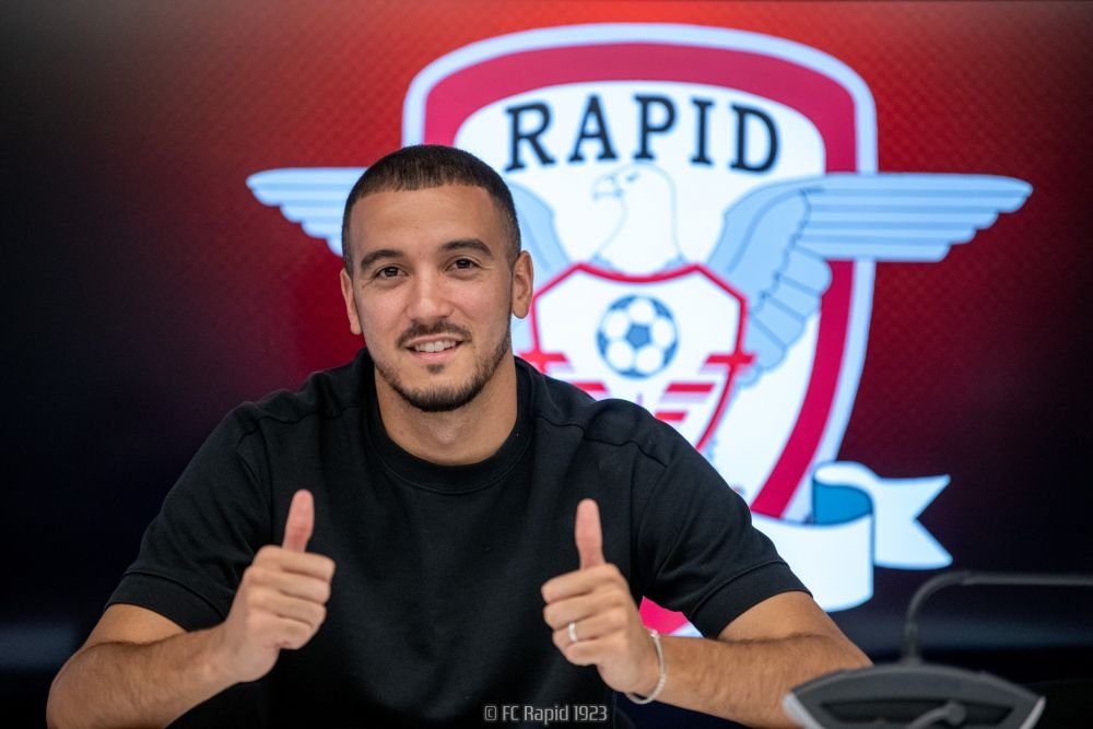 Primele cuvinte în tricoul lui Rapid! Ce-a spus Damien Dussaut la prezentarea oficială_14