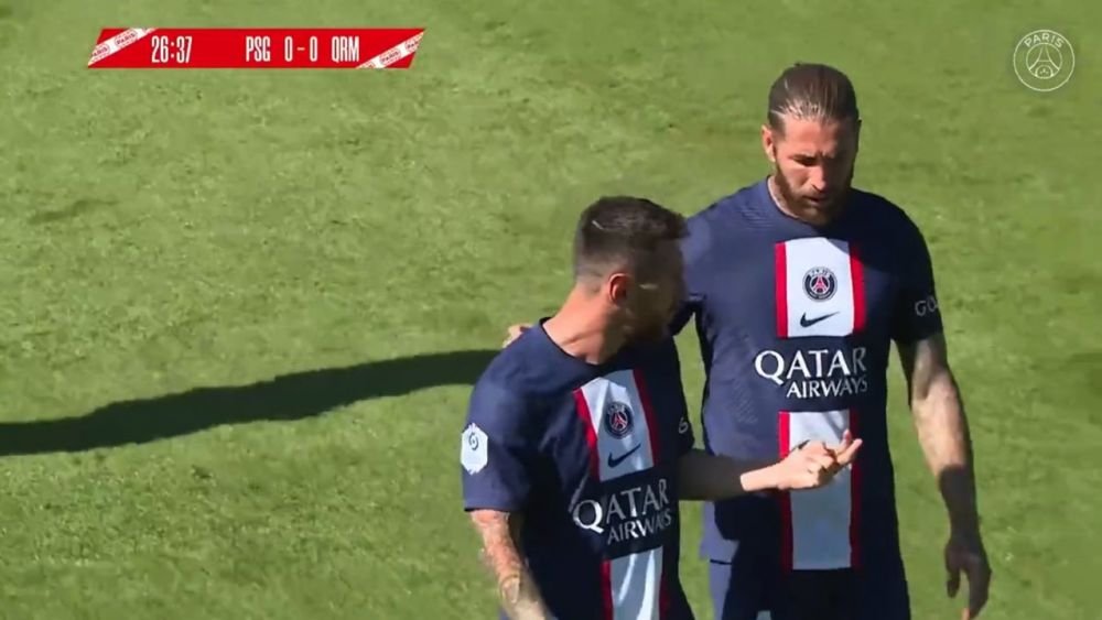 Imaginile care păreau imposibile p&acirc;nă acum c&acirc;teva luni! Ramos a marcat din penalty-ul obținut de Messi, iar golul a devenit viral