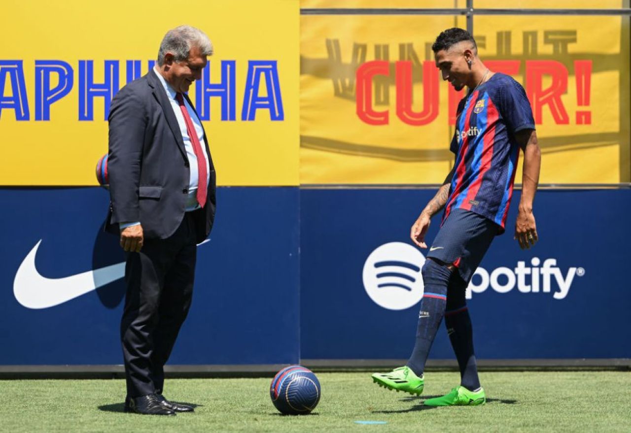 Barcelona l-a prezentat oficial pe Raphinha! Primele declarații ale brazilianului: „Sper să fac jumătate din câte a făcut Ronaldinho!” _10