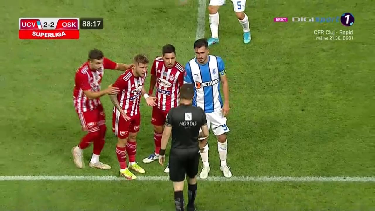 Ghinionul, bată-l vina! Mateiu, supărat și pe rezultat, și pe VAR după egalul cu Sepsi: