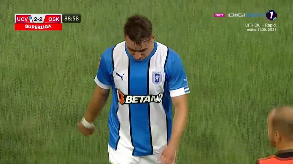 Ghinionul, bată-l vina! Mateiu, supărat și pe rezultat, și pe VAR după egalul cu Sepsi: 
