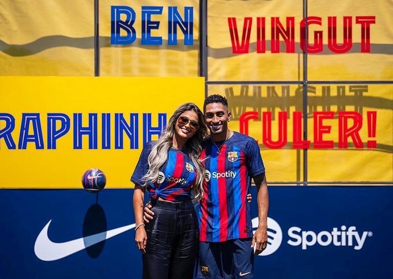 Nu Raphinha, ci iubita acestuia este noua senzație de la FC Barcelona! Cum arată și cu ce se ocupă superba blondă _48