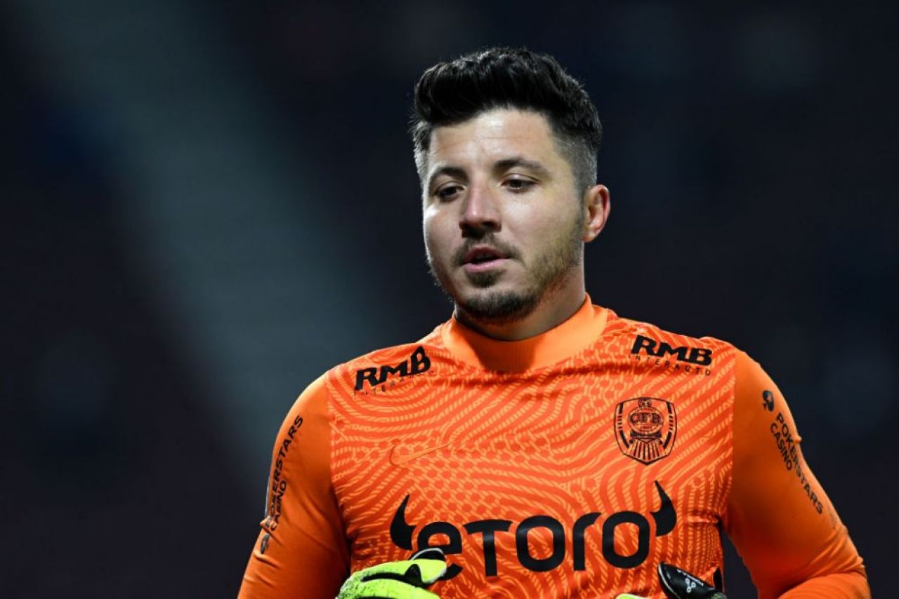 Cristi Bălgrădean, ”eroul” lui CFR Cluj în meciul cu Rapid! Prima reacție după ce a apărat un penalty în minutul 90+8_1