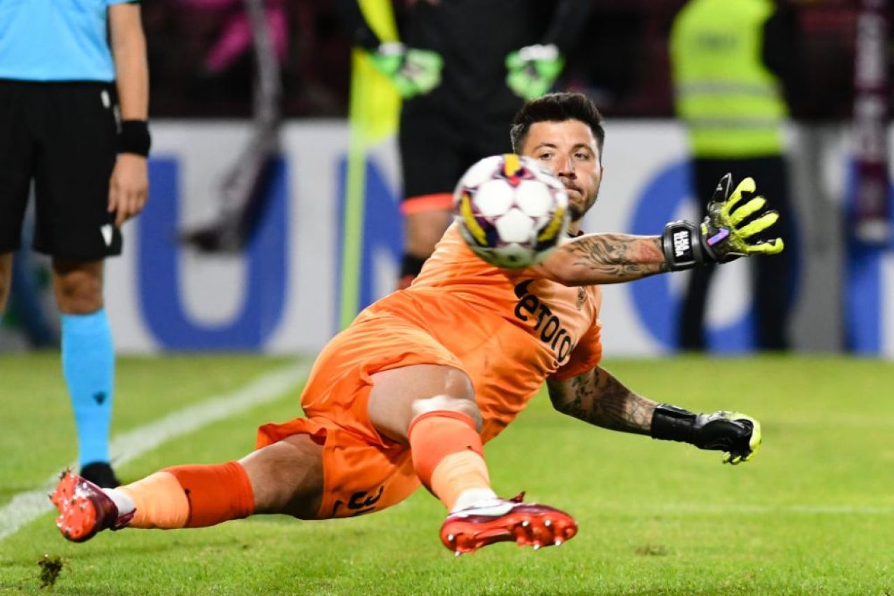 Cristi Bălgrădean, ”eroul” lui CFR Cluj în meciul cu Rapid! Prima reacție după ce a apărat un penalty în minutul 90+8_2