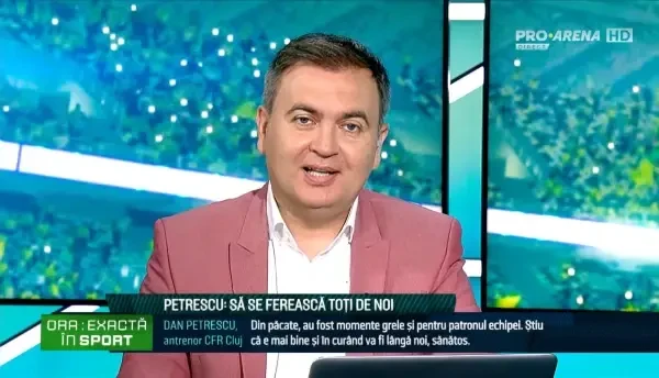 Sorin C&acirc;rțu, la Ora Exactă &icirc;n Sport