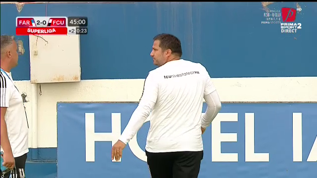O nouă echipă, aceleași obiceiuri! Marius Croitoru, eliminat după 45 de minute pe banca celor de la FCU Craiova_10