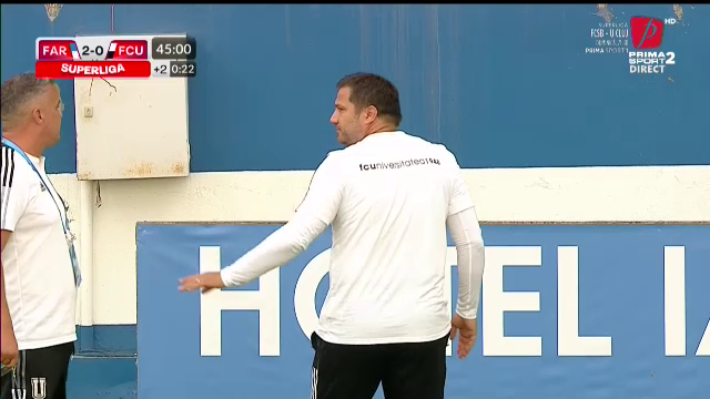 O nouă echipă, aceleași obiceiuri! Marius Croitoru, eliminat după 45 de minute pe banca celor de la FCU Craiova_11