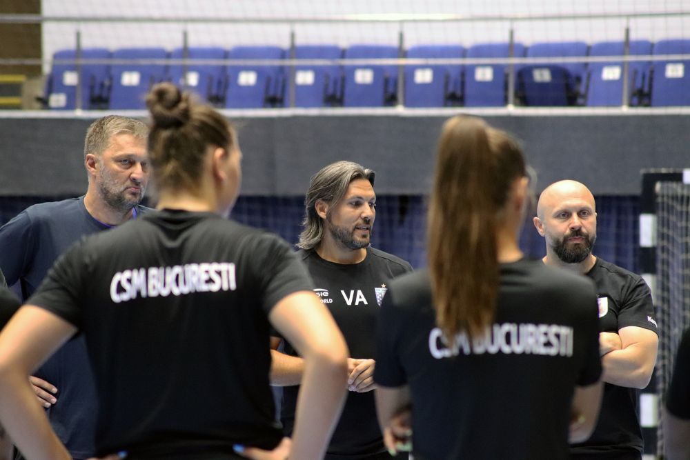 CSM București s-a reunit cu gândul la rezultate mari.