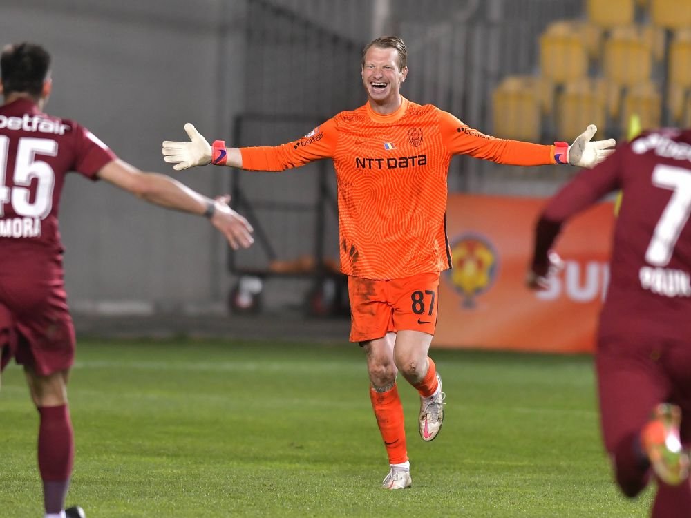 Echipa din Liga 1 care vrea să dea lovitura cu transferul lui Giedrius Arlauskis