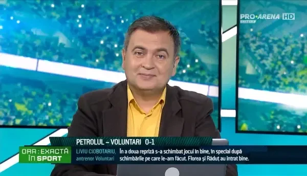 Costel Lazăr, președinte Petrolul, la Ora Exactă &icirc;n Sport