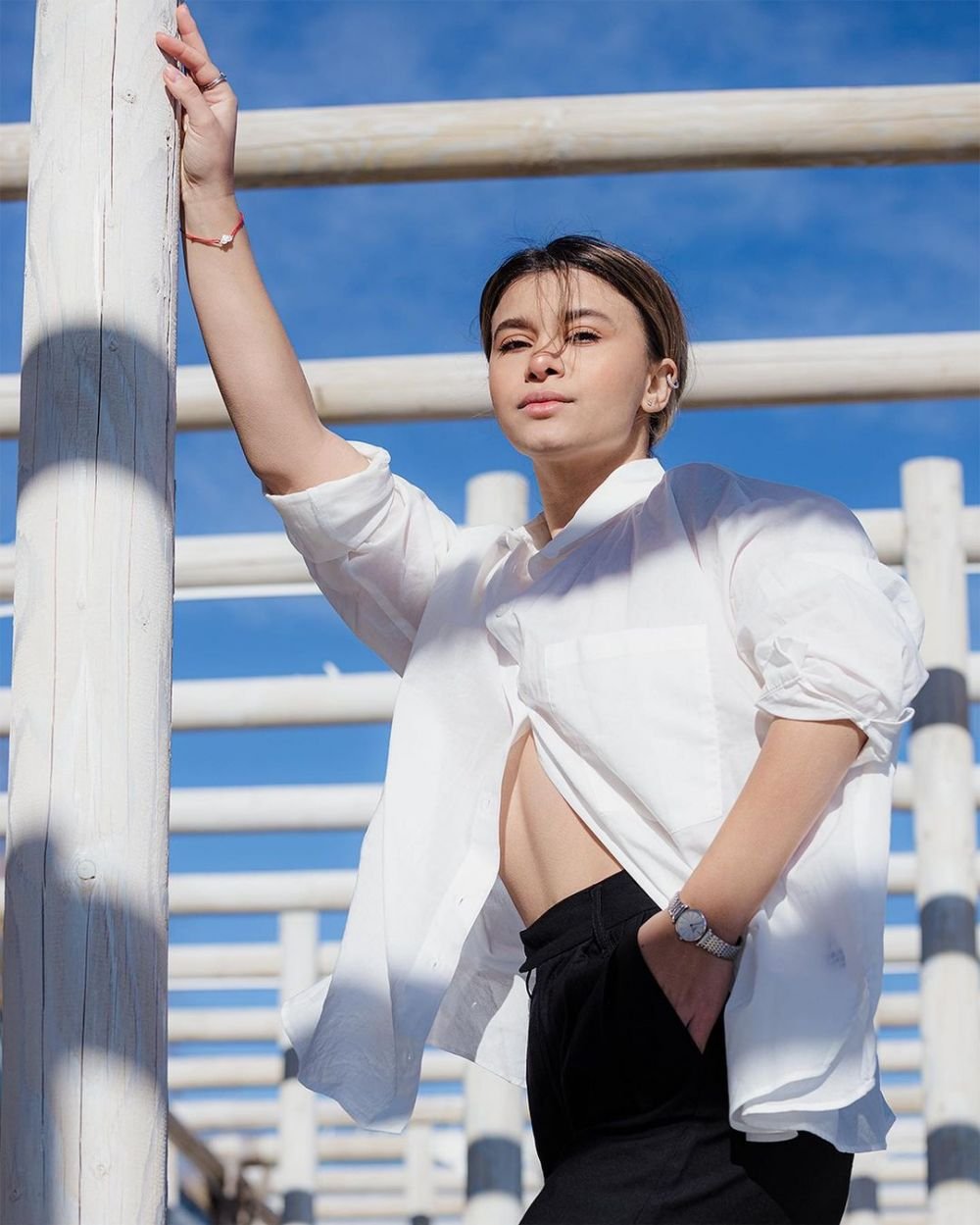 Diana Bulimar, imagini topless de la plajă! Fosta gimnastă a renunțat la inhibiții: imagini incendiare_31