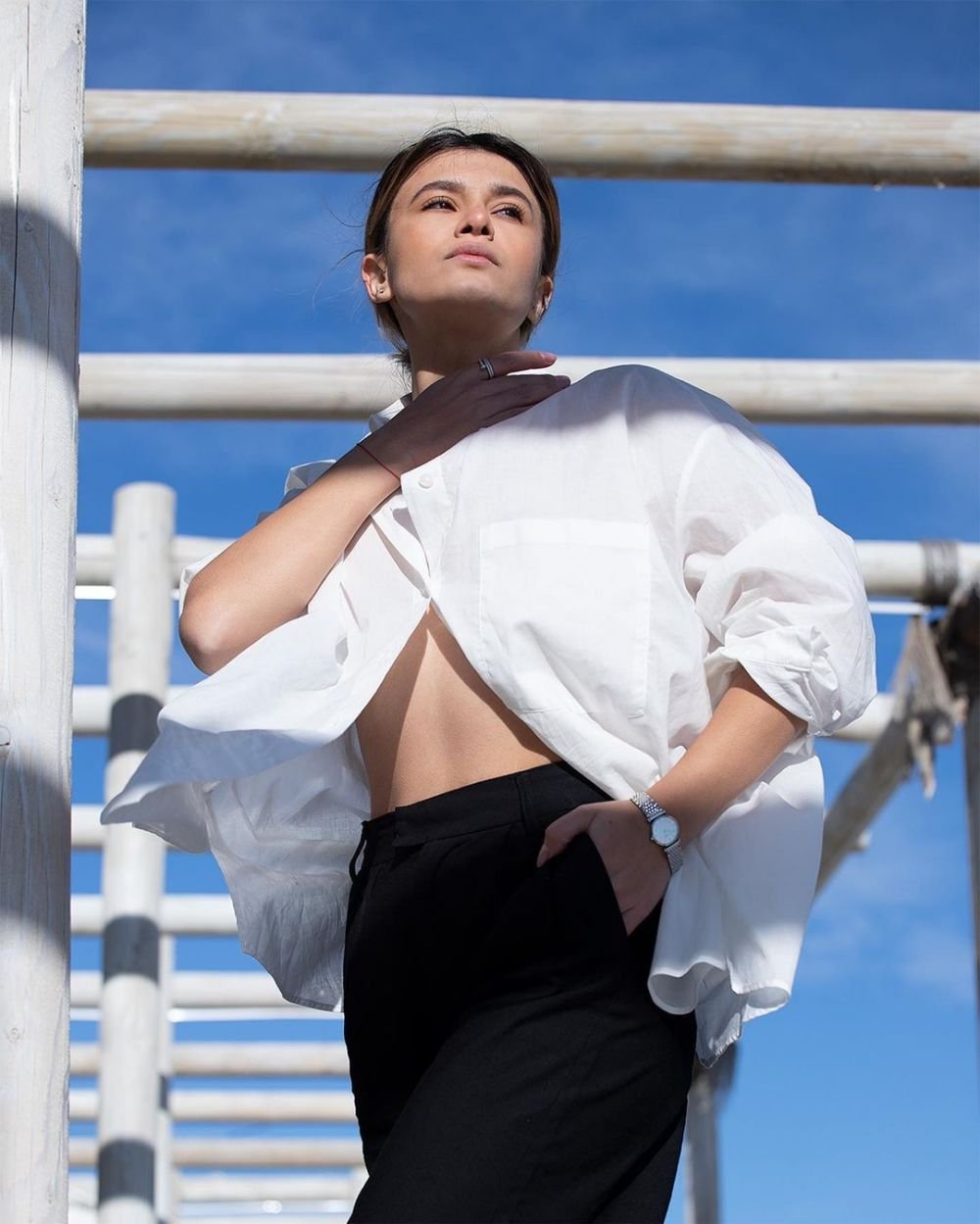 Diana Bulimar, imagini topless de la plajă! Fosta gimnastă a renunțat la inhibiții: imagini incendiare_32