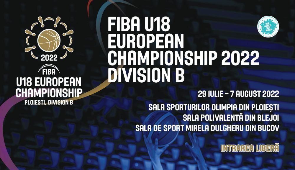 Rom&acirc;nia organizează Campionatul European de baschet masculin Under 18! Intrarea este liberă