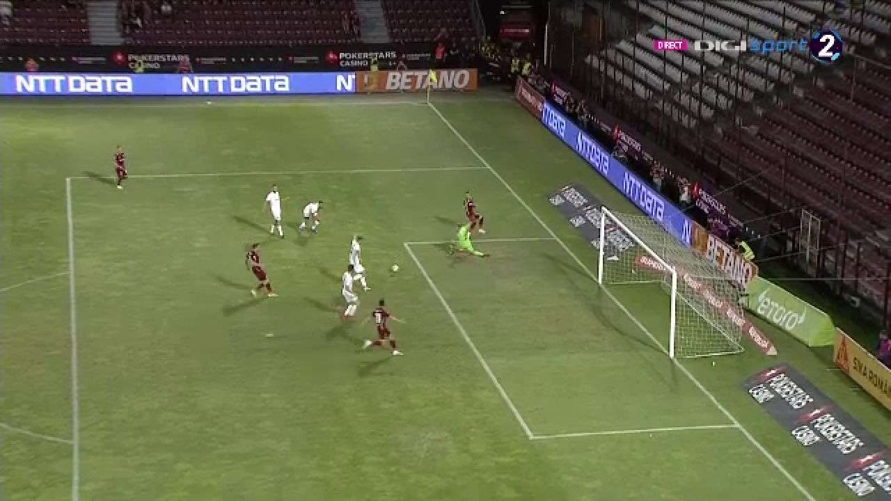 Românul de la Inter D'Escaldes și-a dat un autogol inexplicabil în meciul cu CFR Cluj_1