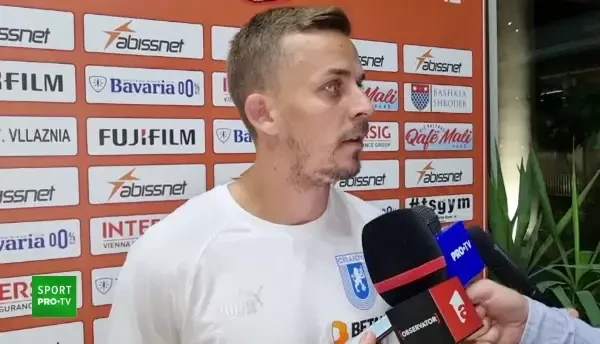 Nicușor Bancu, după Vllaznia - Universitatea Craiova 1-1