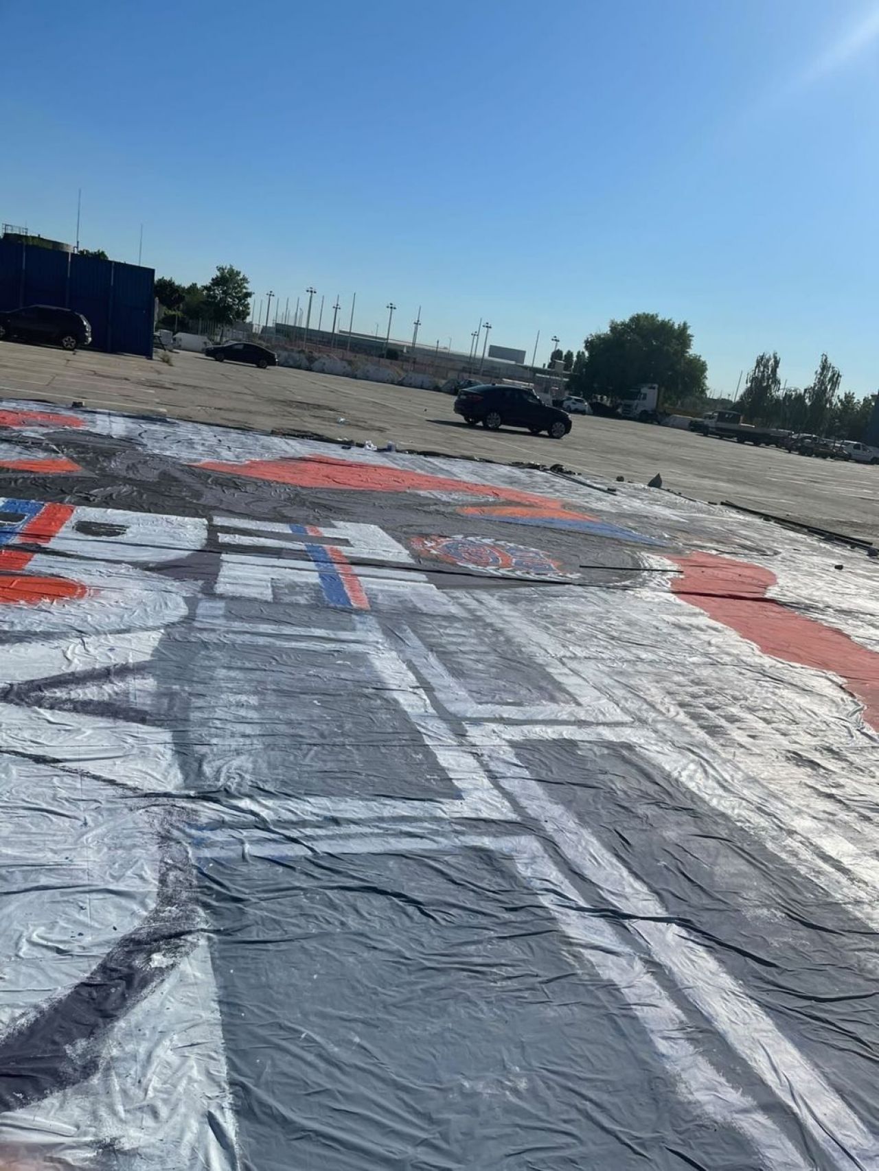 Ultrașii Rapidului au postat scenografia pregătită de FCSB: