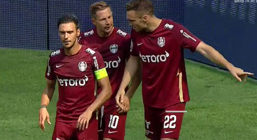 FC U Craiova - CFR Cluj 3-1. Strălucitorul Bauza &icirc;i provoacă insolație campioanei. Meci de vis pentru olteni