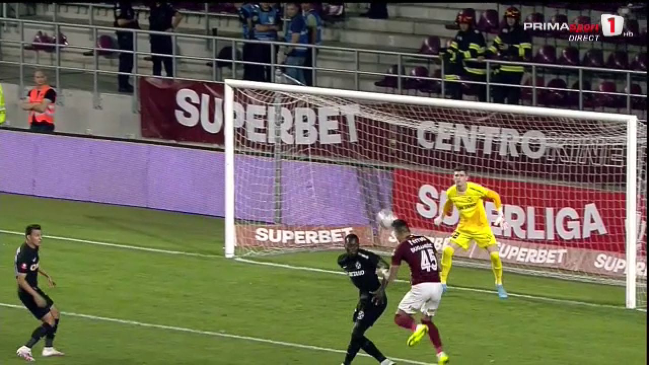 Debut de vis pentru Dugandzic la Rapid: gol în derby-ul cu FCSB. Bouhenna a gafat, Dawa s-a uitat la adversar_3