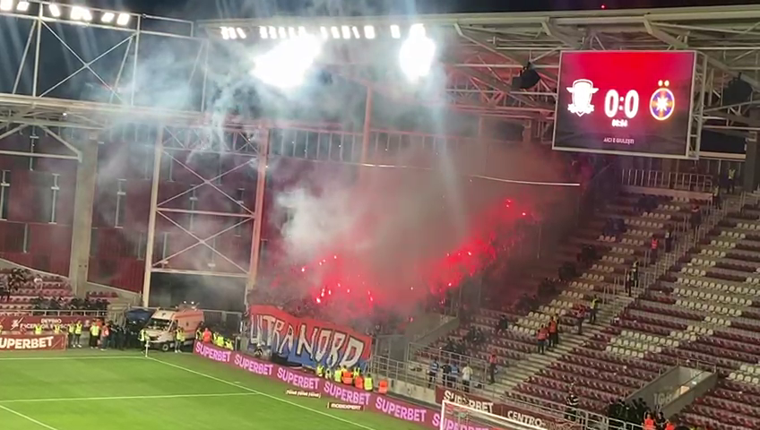 Jucătorii de la FCSB, făcuți praf la pauza derby-ului cu Rapid: 