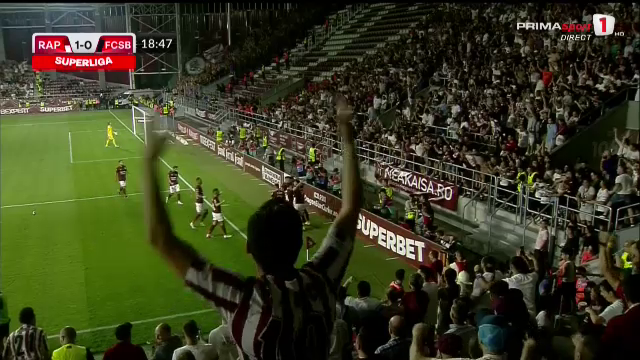 Jucătorii de la FCSB, făcuți praf la pauza derby-ului cu Rapid: 