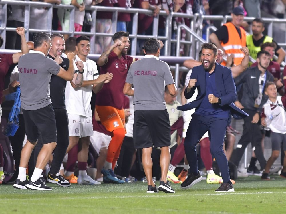 Cele mai tari imagini din Rapid - FCSB 2-0! Entuziasm la cote înalte, resemnare și nume grele în lojă_10