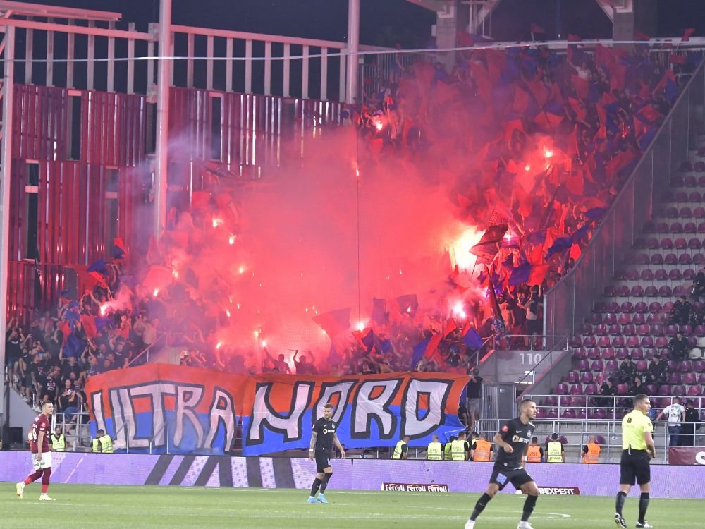 Cele mai tari imagini din Rapid - FCSB 2-0! Entuziasm la cote înalte, resemnare și nume grele în lojă_19