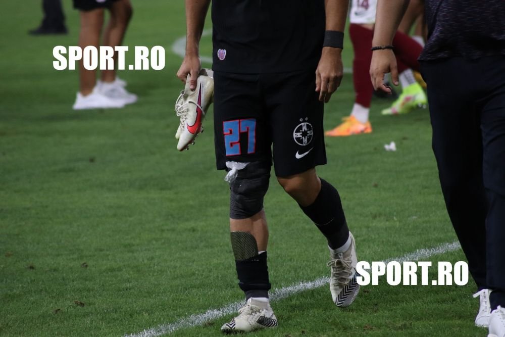 Care este situația lui Darius Olaru. Fotbalistul vicecampioanei a ieșit accidentat de pe teren în meciul cu Rapid_6