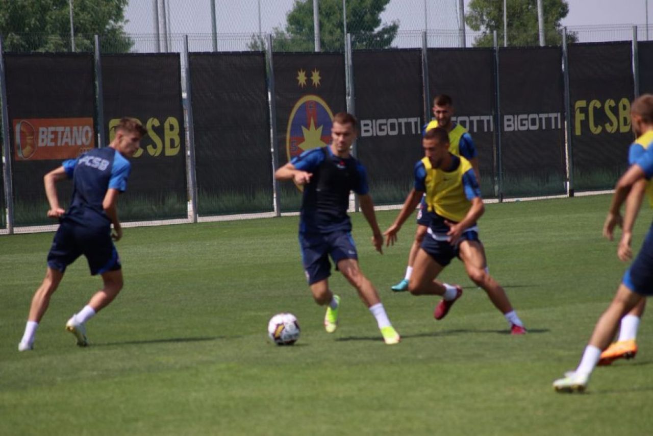 Primele imagini cu Olaru după accidentarea din meciul cu Rapid! Cum a apărut la antrenamentele FCSB-ului_2
