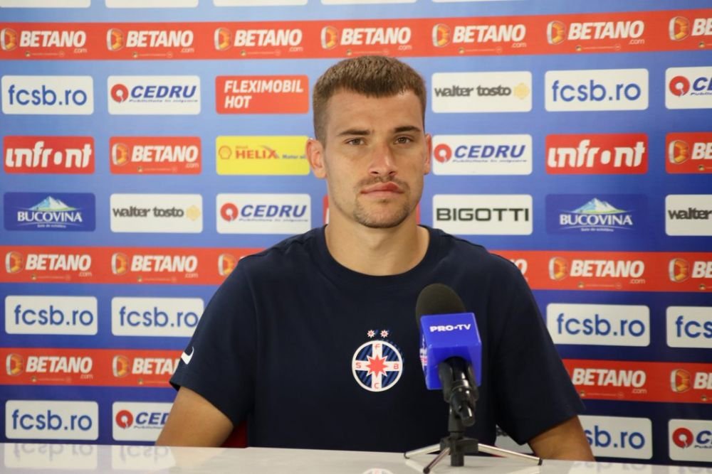 Primele imagini cu Olaru după accidentarea din meciul cu Rapid! Cum a apărut la antrenamentele FCSB-ului_4
