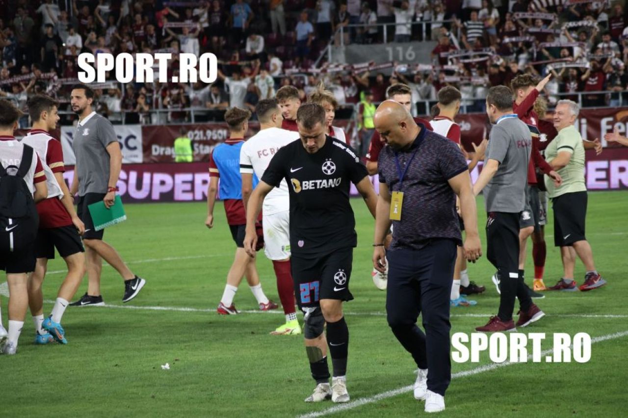 Primele imagini cu Olaru după accidentarea din meciul cu Rapid! Cum a apărut la antrenamentele FCSB-ului_8