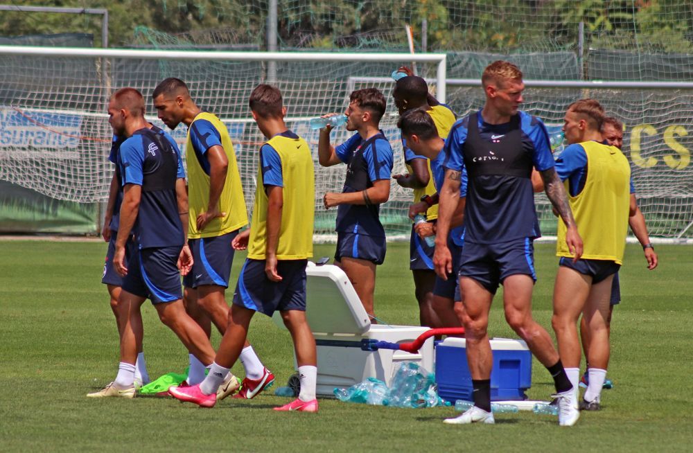 Sahara din Berceni! FCSB a pregătit meciul cu Saburtalo la aproape 45 grade Celsius _3