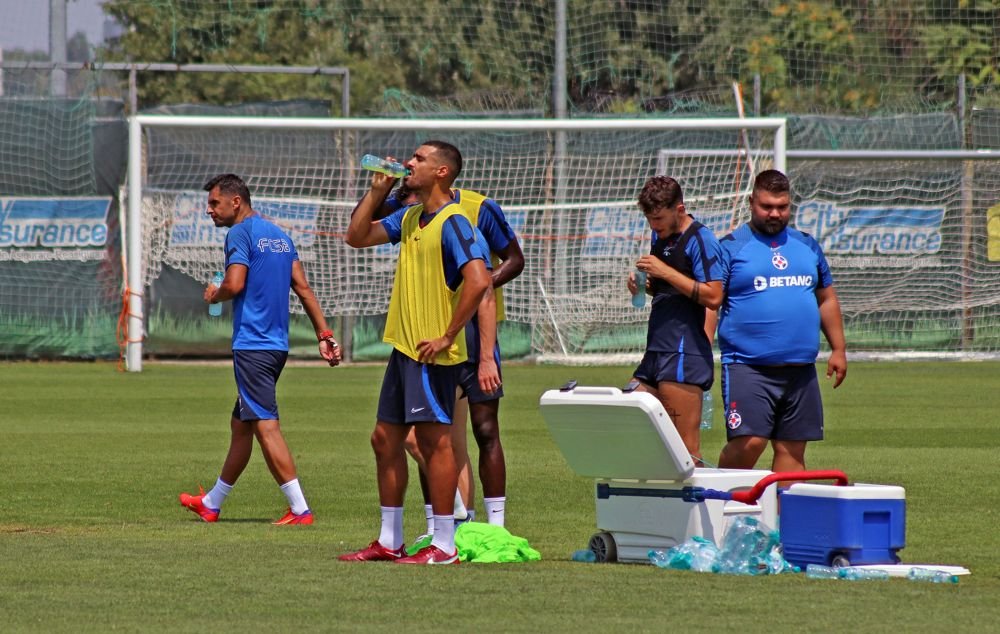 Sahara din Berceni! FCSB a pregătit meciul cu Saburtalo la aproape 45 grade Celsius  _6