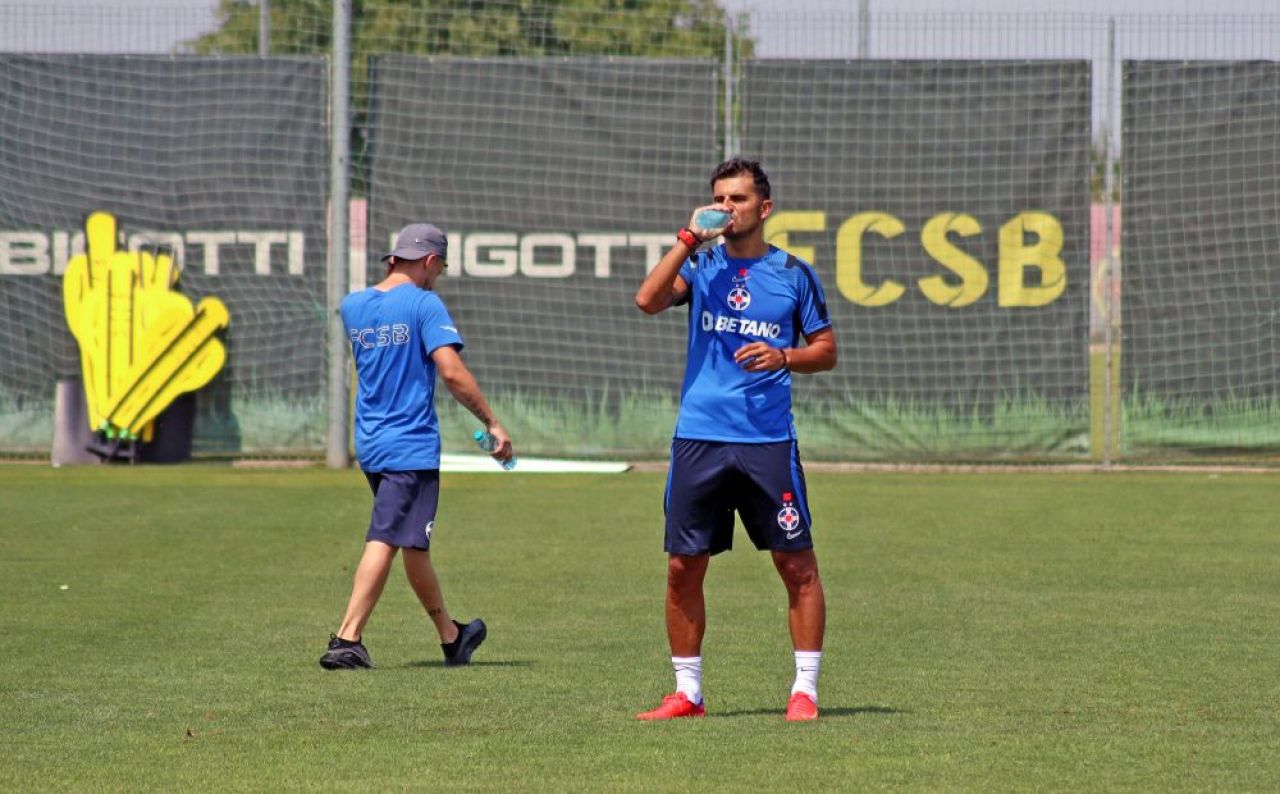 Sahara din Berceni! FCSB a pregătit meciul cu Saburtalo la aproape 45 grade Celsius _10