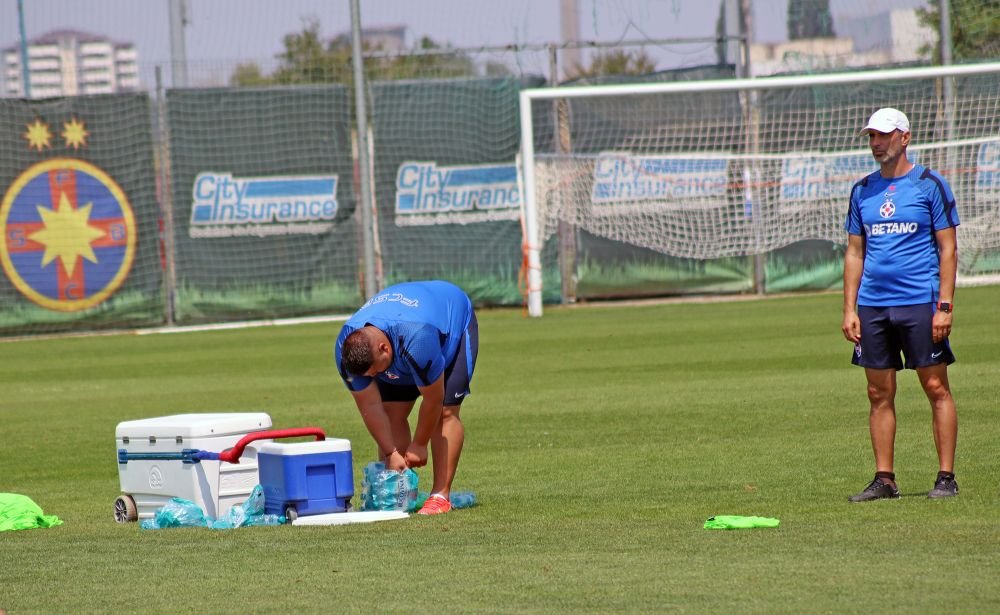 Sahara din Berceni! FCSB a pregătit meciul cu Saburtalo la aproape 45 grade Celsius  _12