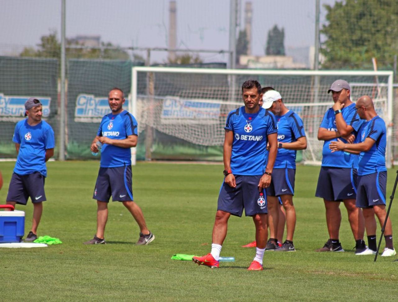 Sahara din Berceni! FCSB a pregătit meciul cu Saburtalo la aproape 45 grade Celsius _15