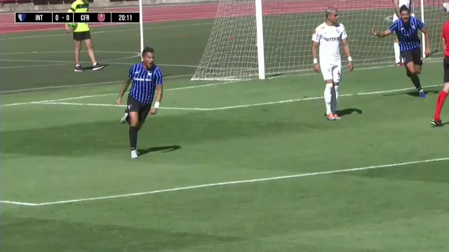 Inter Escaldes - CFR Cluj | Gafă uriașă a lui Bălgrădean și statistici neverosimile &icirc;n prima repriză