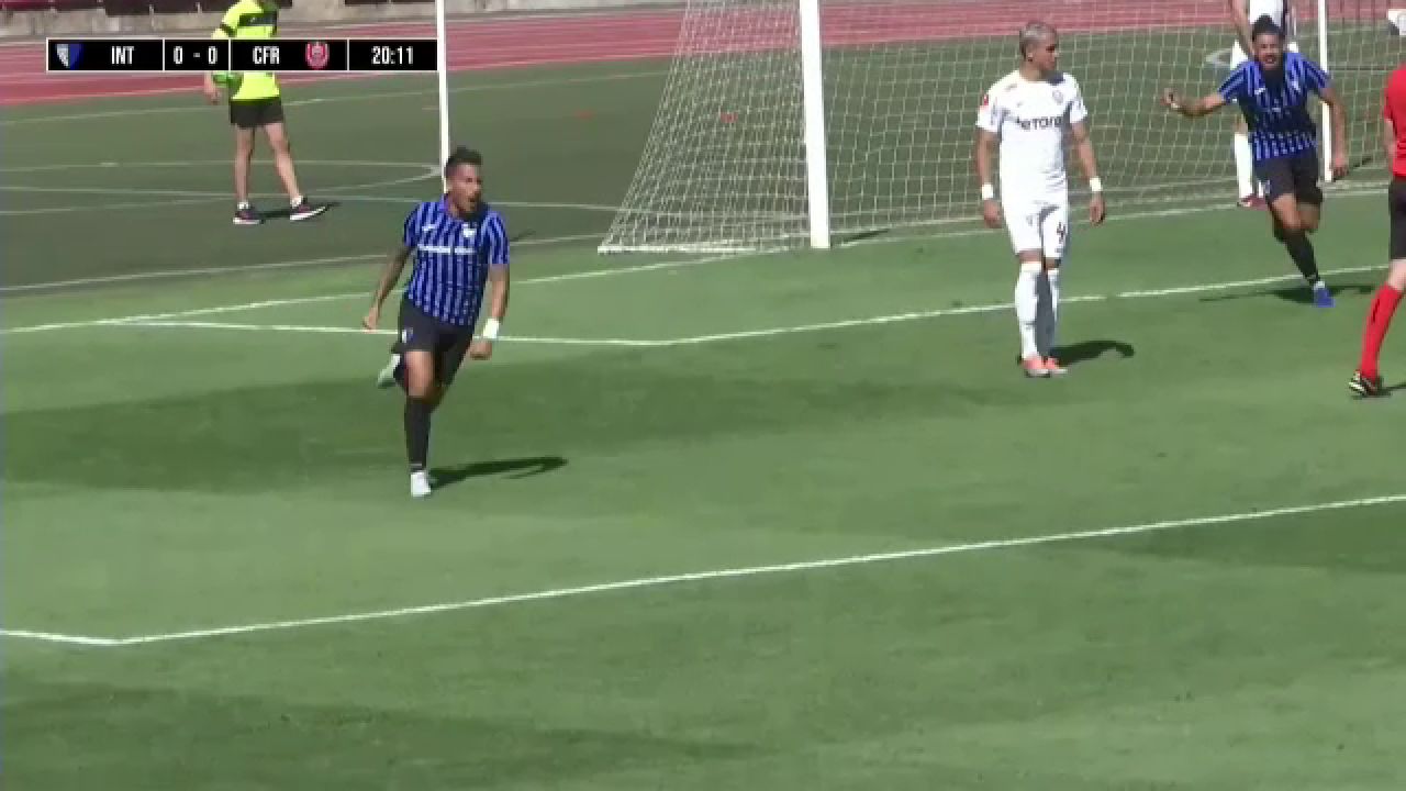 Inter Escaldes - CFR Cluj | Gafă uriașă a lui Bălgrădean și statistici neverosimile în prima repriză_1