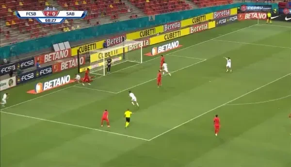FCSB - Saburtalo 2-1! Georgienii reduc din diferență. Dawa și Tamm greșesc