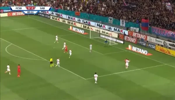 Cordea obține penalty-ul care o poate salva pe FCSB!