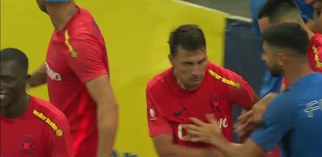 Eroul FCSB-ului cu Saburtalo, despre momentul penalty-ului: &bdquo;M-am simțit bine, am luat mingea!&rdquo; Mesajul lui Radunovic pentru fani&nbsp;