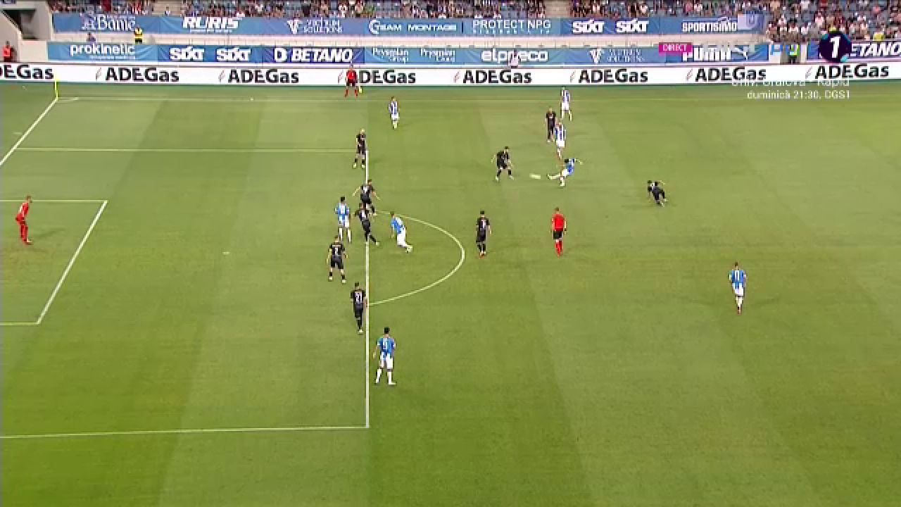 Universitatea Craiova - Vllaznia | Alexandru Mateiu a marcat golul serii:
