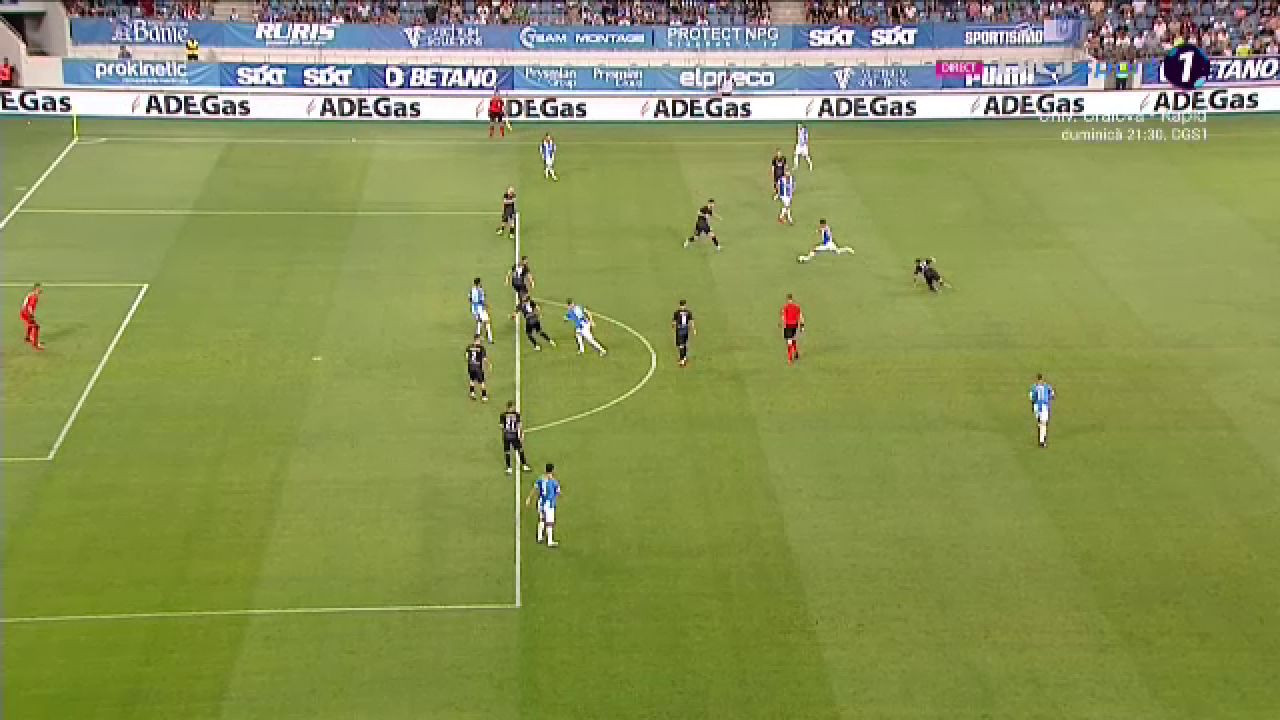 Universitatea Craiova - Vllaznia | Alexandru Mateiu a marcat golul serii: