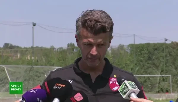 "Suntem încă departe de ceea ce mi-aș dori". Ovidiu Burcă, realist înaintea debutului lui Dinamo în Liga 2
